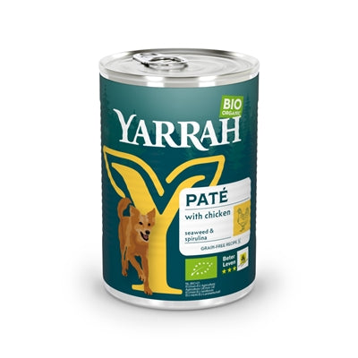 Yarrah Dog Blik Pate Met Kip 12X400 Gr
