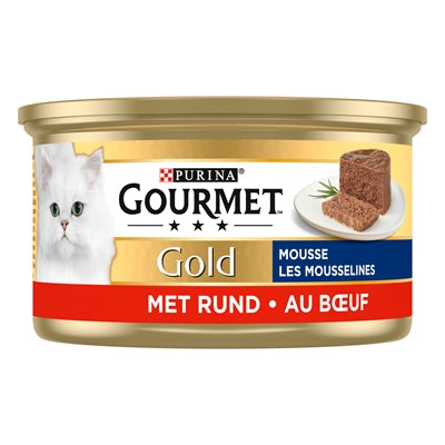 Gourmet Gold Fijne Mousse Rund 24X85 Gr