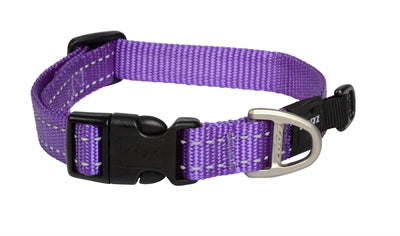Rogz For Dogs Snake Halsband Paars 16 Mmx26-40 Cm