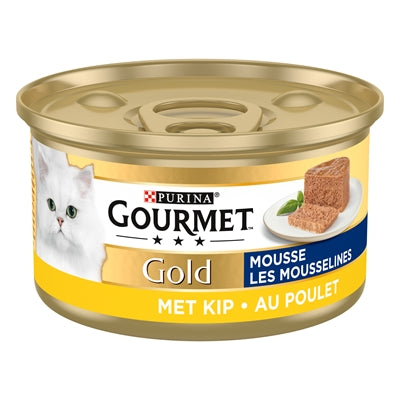 Gourmet Gold Fijne Mousse Kip 24X85 Gr