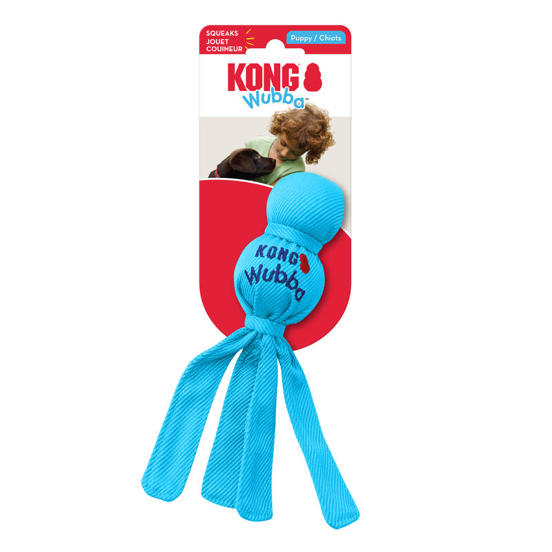 Kong Wubba Puppy Assorti 22X5X5,5 Cm