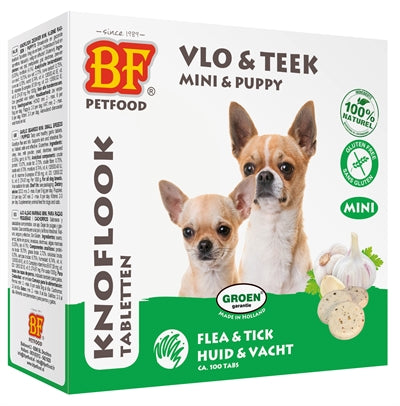 Bf Petfood Hondensnoepjes Knoflook Zeewier Mini 100 St