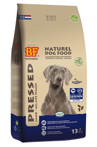 Bf Petfood Geperst Lam / Rijst Premium 13,5 Kg