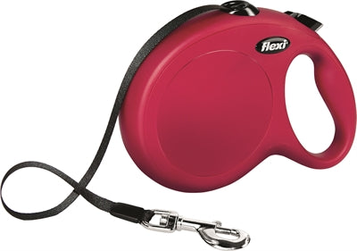 Flexi Rollijn Classic Tape Rood S 5 Mtr