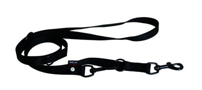 Martin Hondenriem Multipurpose Nylon Zwart 20 Mmx200 Cm