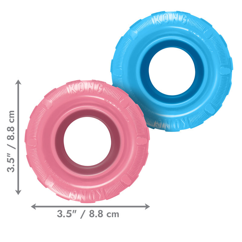 Kong Puppy Tires Assorti 11,5X11,5X4 Cm
