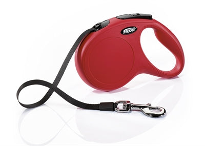 Flexi Rollijn Classic Tape Rood S 5 Mtr