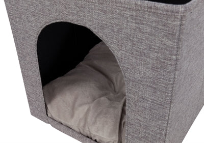 Trixie Kattenmand Iglo Ella Grijs 37X33X33 Cm