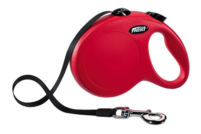 Flexi Rollijn Classic Tape Rood S 5 Mtr