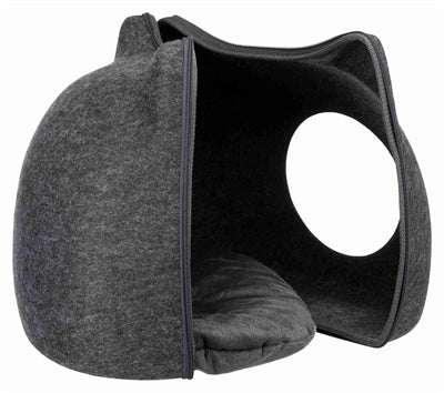 Trixie Relax Iglo Kat Vilt Grijs 38X37X35 Cm