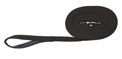 Trixie Hondenriem Sleeplijn Singelband Zwart 20 Mm X 10 Mtr