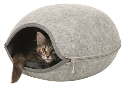 Trixie Relax Iglo Luna Lichtgrijs 44X38X26 Cm
