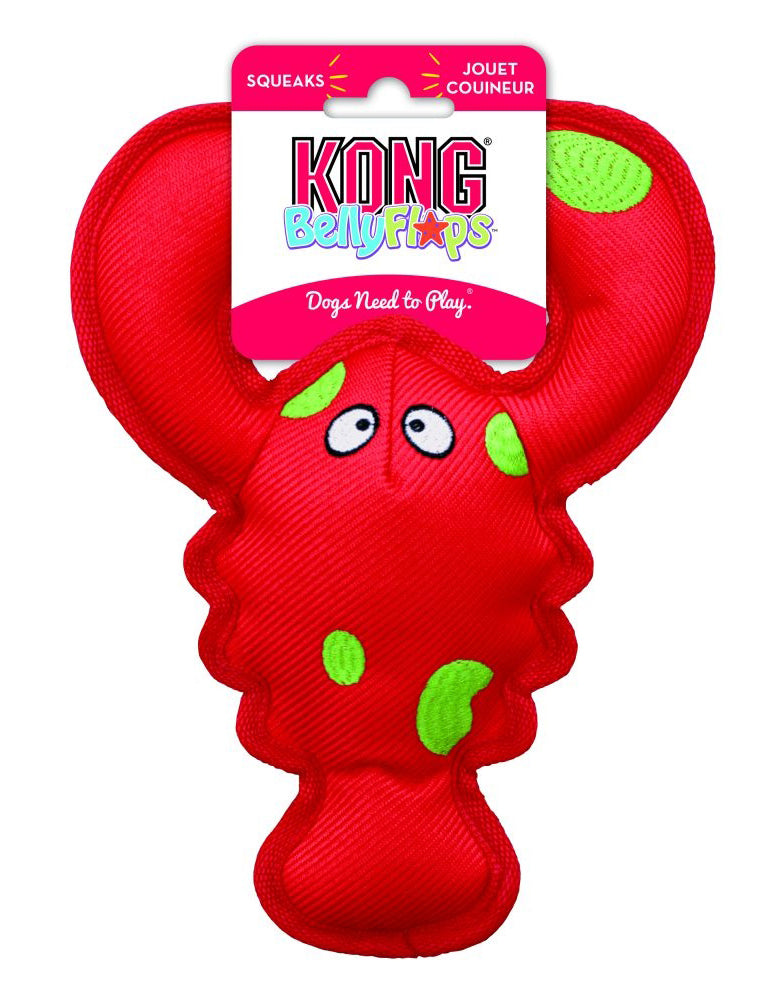 Kong Belly Flops Kreeft 21X28X9 Cm