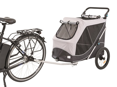 Trixie Hondenfietskar Opvouwbaar Grijs 90X63X95 Cm
