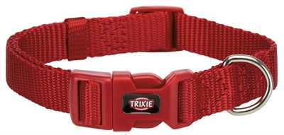 Trixie Halsband Hond Premium Rood 25-40X1,5 Cm