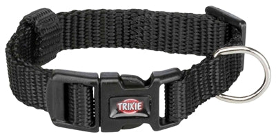 Trixie Halsband Hond Premium Zwart 25-40X1,5 Cm