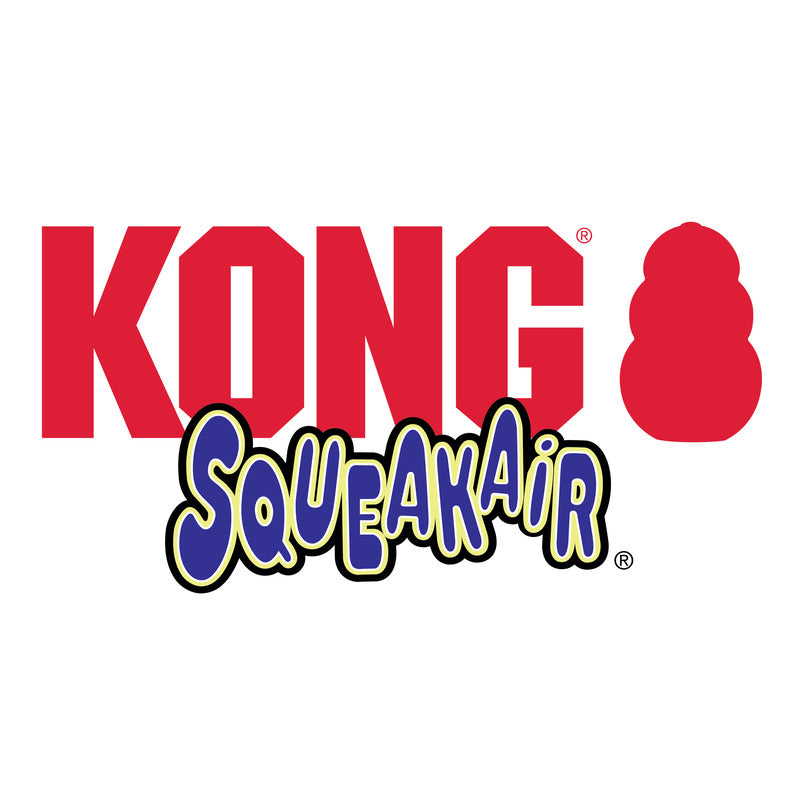 Kong Squeakair Tennisbal Geel Met Piep