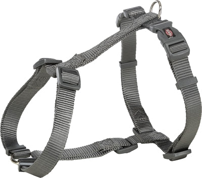 Trixie Hondentuig Premium H-Tuig Grijs 52-75X2 Cm
