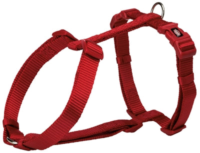 Trixie Hondentuig Premium H-Tuig Rood 52-75X2 Cm