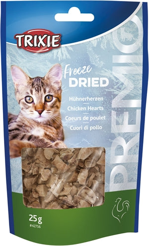 Trixie Premio Freeze Dried Kippenharten 25 Gr