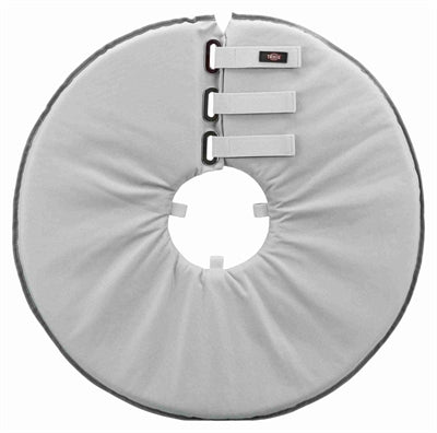 Trixie Beschermkraag Schuimrubber Grijs Xs 23-27X13 Cm