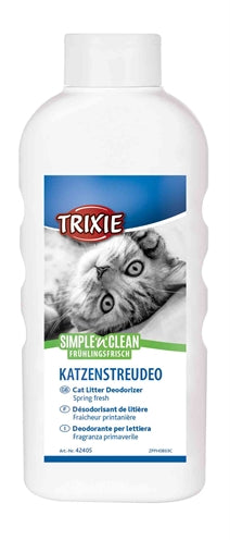 Trixie Simple'n'nclean Geurverdrijver Kattenbak Lentefris 750 Gr