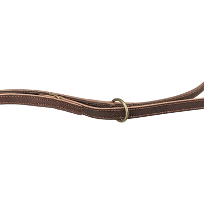 Trixie Hondenriem Rustic Verstelbaar Vetleer Donkerbruin 200X1,2 Cm