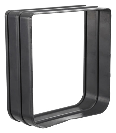 Trixie Tunnelstuk Voor 4-Weg Kattenluik 20X22 Cm Zwart 16,5X15,5 Cm