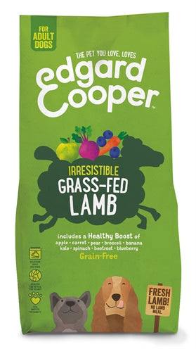 Edgard & Cooper Adult Verse Graslam Graanvrij 2,5 Kg