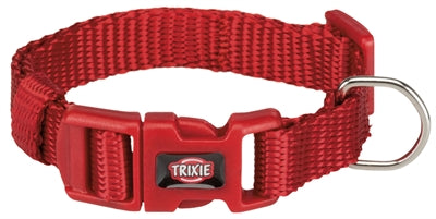 Trixie Halsband Hond Premium Rood 25-40X1,5 Cm