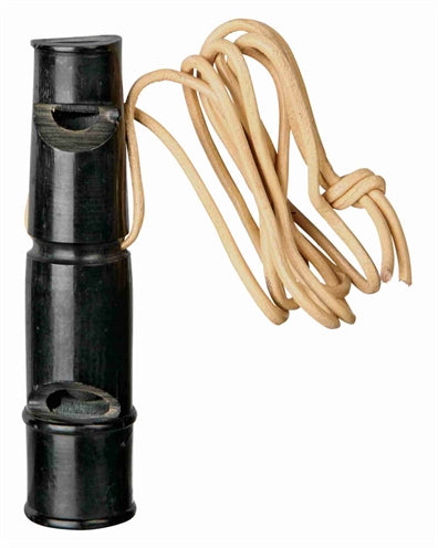 Trixie Dubbeltoonfluitje Buffelhoorn 6 Cm