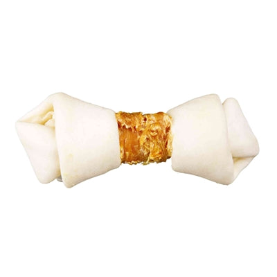 Trixie Denta Fun Knotted Chicken Chewing Bones 70 Gr 11 Cm