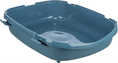 Trixie Kattenbak Primo Met Rand Blauw / Wit Xxl 71X56X25 Cm