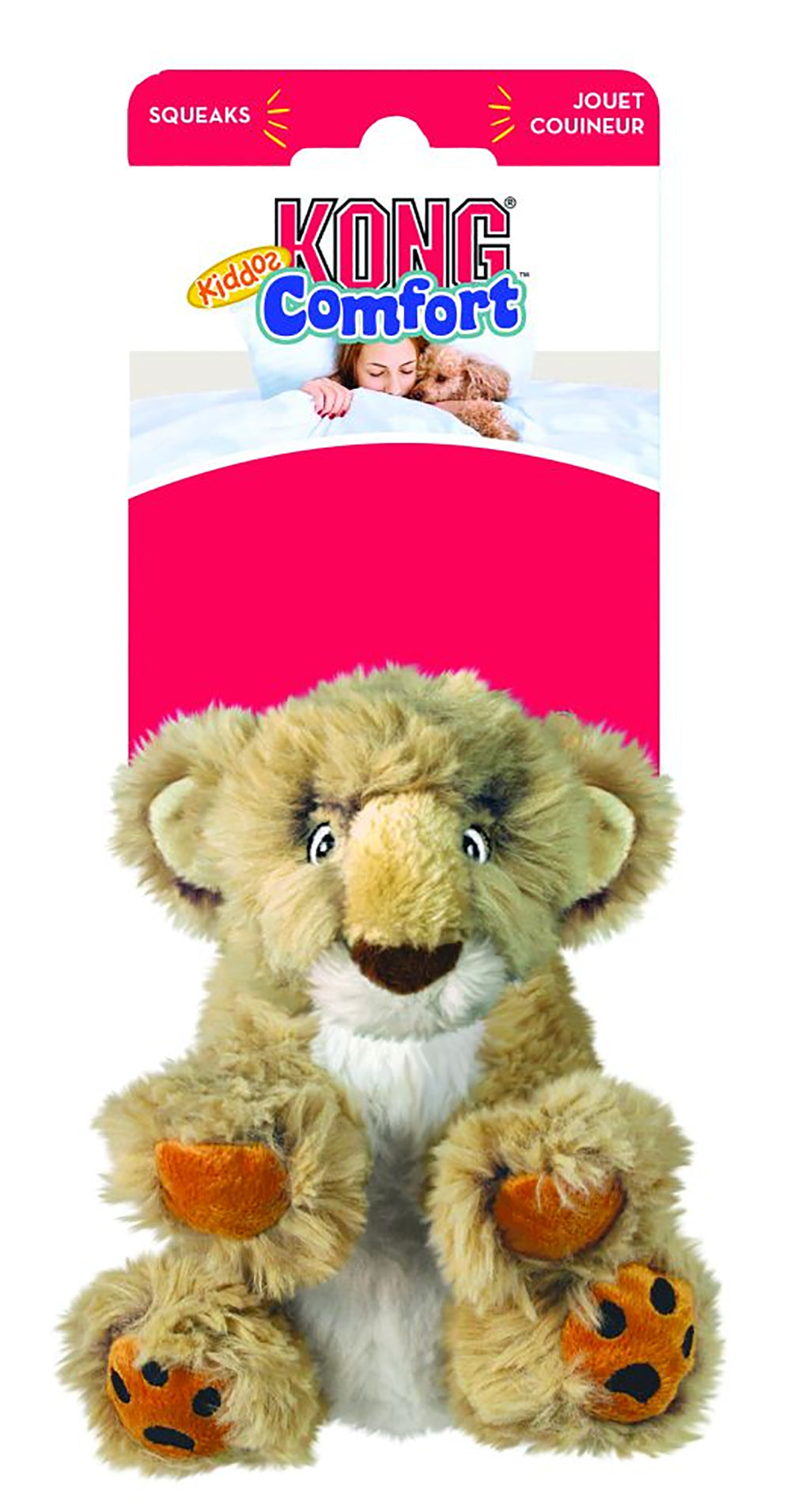 Kong Comfort Kiddos Leeuw 17X17X23 Cm