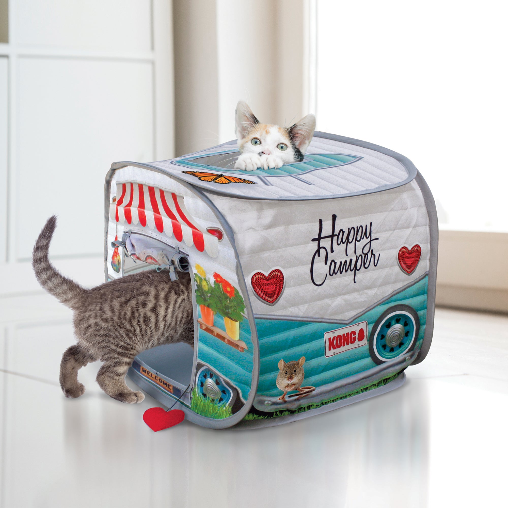 Kong Play Spaces Camper Kattentent 53,5X36X40 Cm