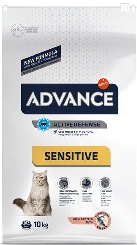 Advance Cat Adult Sensitive Salmon 10 Kg