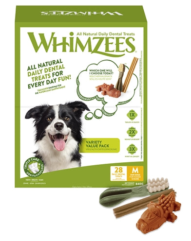Whimzees Variety Box Small 56 St