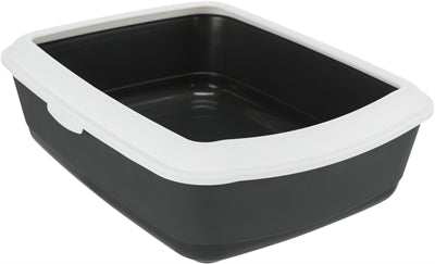 Trixie Kattenbak Classic Antraciet / Wit 47X37X15 Cm