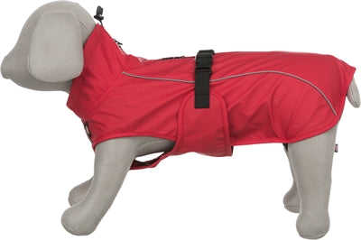 Trixie Regenjas Hond Vimy Rood Rug 25 Cm Buik 20-32 Cm