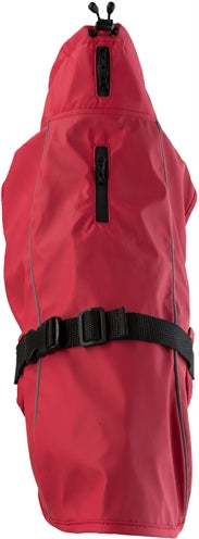 Trixie Regenjas Hond Vimy Rood Rug 25 Cm Buik 20-32 Cm