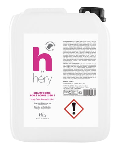Hery H By Hery Shampoo Hond Voor Lang Haar 5 Ltr
