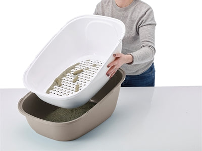 Savic Kattenbak Reina Sift Warmgrijs 64X46X48 Cm