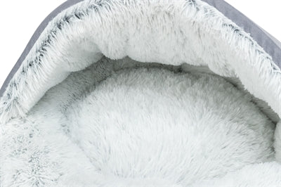 Trixie Hondenmand Donut Harvey Grijs / Wit-Zwart 70X70X19 Cm