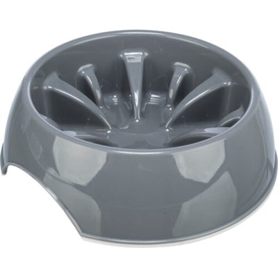 Trixie Voerbak Slowfeeding Kunststof / Tpr Assorti 16 Cm 300 Ml