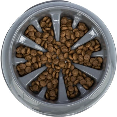 Trixie Voerbak Slowfeeding Kunststof / Tpr Assorti 16 Cm 300 Ml