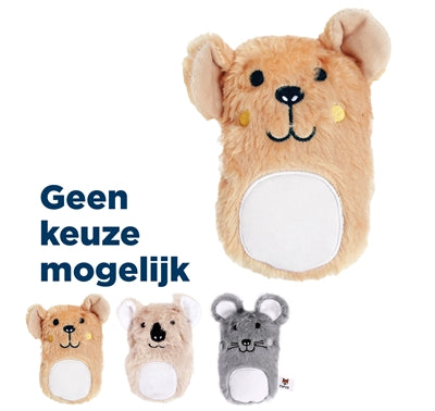 Fofos Puppy Koala / Hamster / Muis Pluche Assorti 21,5X14X5,5 Cm