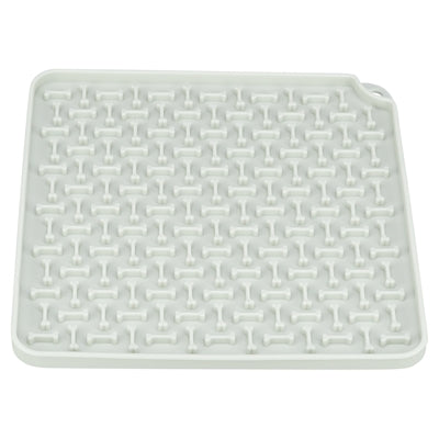 Trixie Lick'n'snack Mat Siliconen Lichtgrijs 20X20 Cm