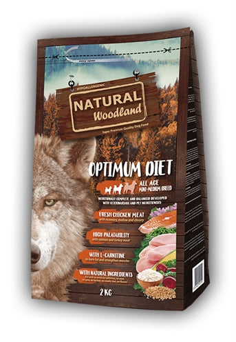 Natural Woodland Optimum Mini / Medium Breed Diet 10Kg