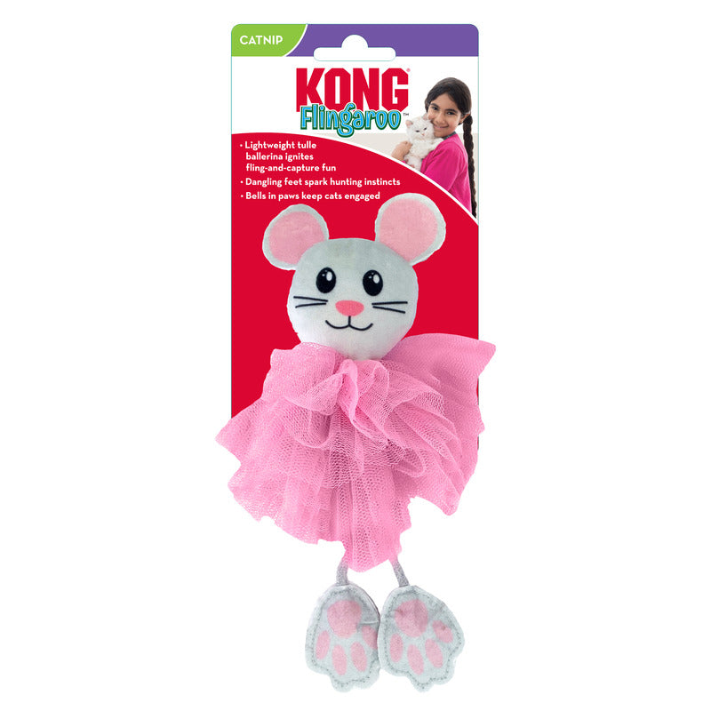 Kong Flingaroo Tutu Kattenspeelgoed Assorti 18X9,5X4 Cm