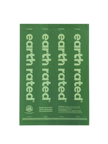 Earth Rated Poepzakjes Lavendel Gerecycled 8X15 St